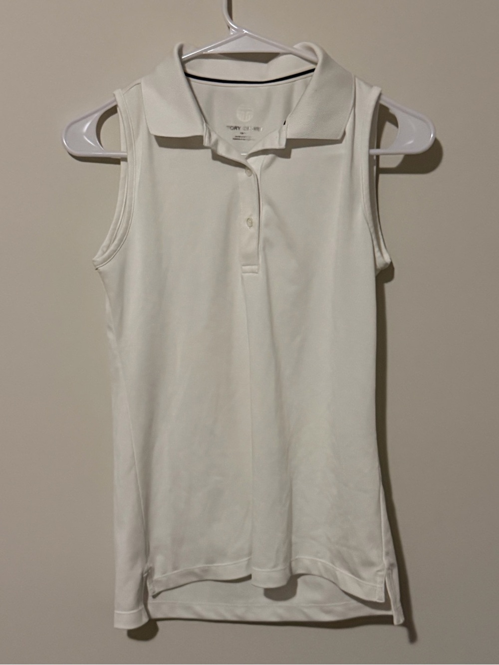 Tory Sport Sleeveless Polo Shirt Women’s XS Performance Golf Tennis Top Coolmax